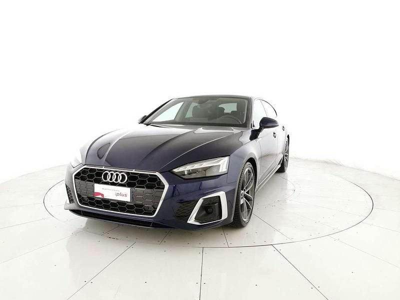 Usata Audi A5 Sportback S-Line 163 CV (119 kW) 2023 Blu Utilitaria