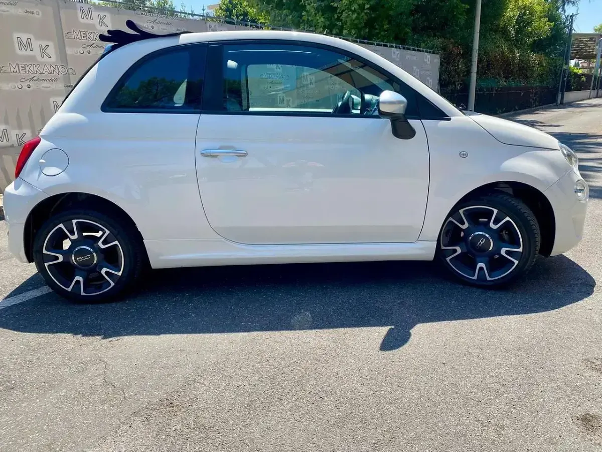 Usata Fiat 500C Sport 69 CV (50 kW) 2021 Bianco Cabrio