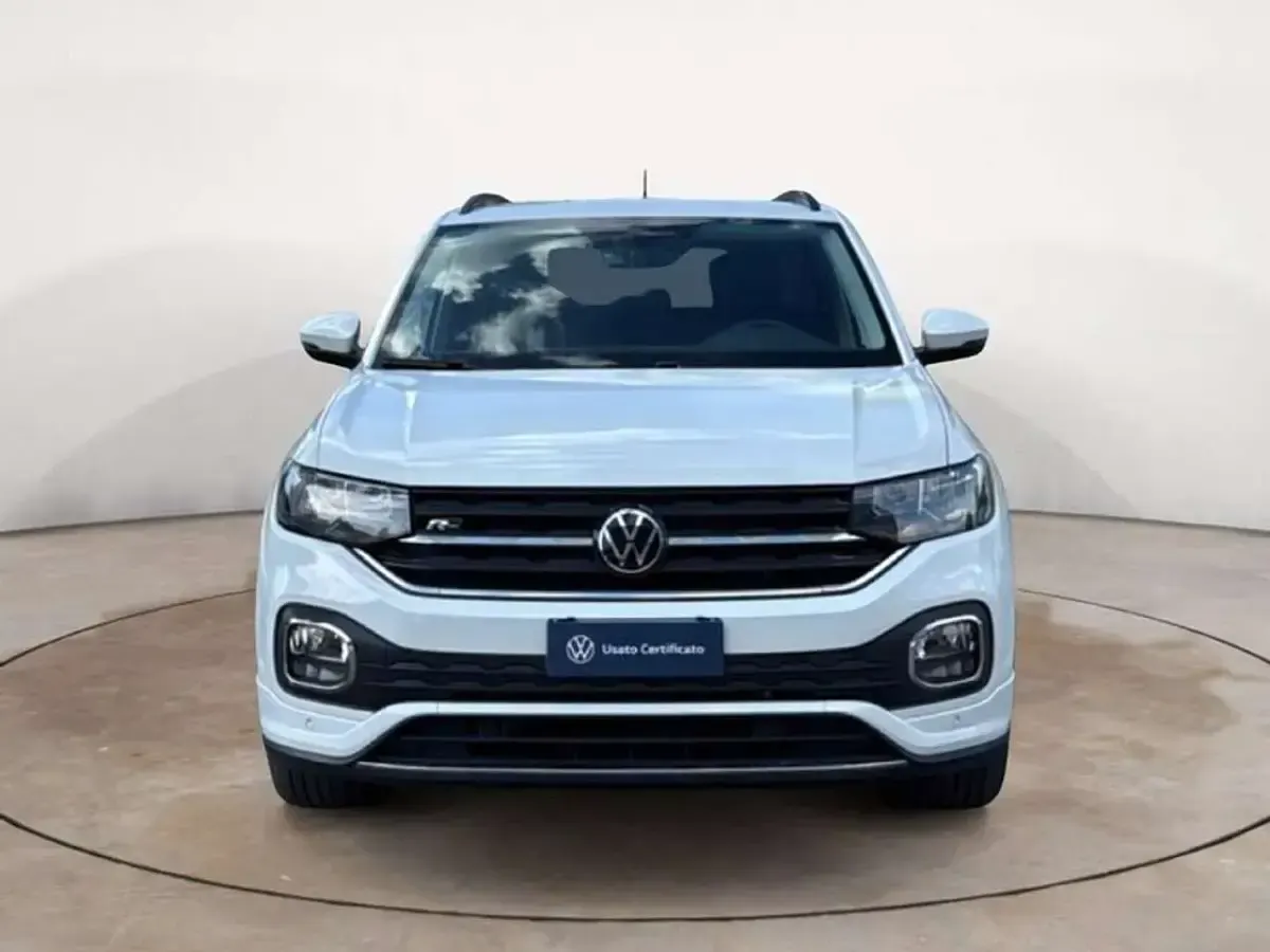 Usado VW T-Cross Sportline 110 CV (80 kW) 2023 Blanco SUV