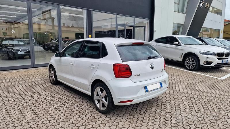 Usata VW Polo Comfortline 75 CV (55 kW) 2014 Bianco Berlina