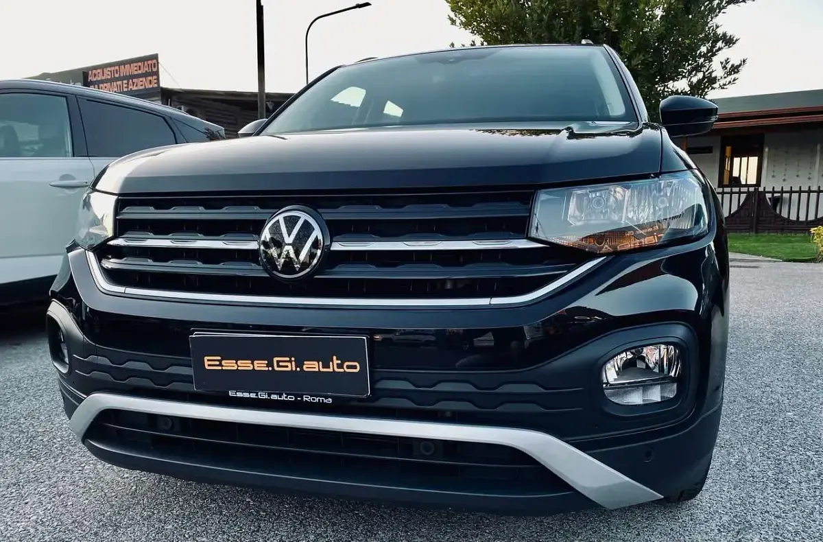 Usata VW T-Cross Style 95 CV (69 kW) 2021 Nero SUV