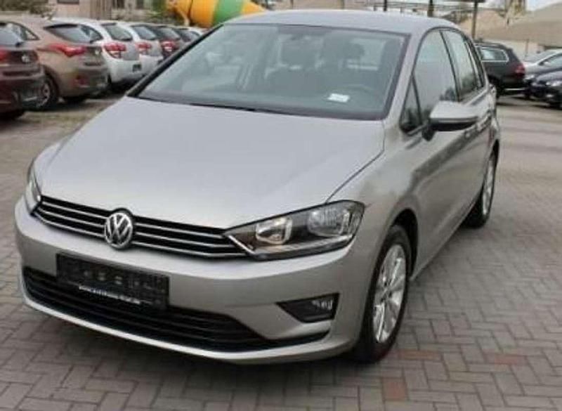 Argento Usata 2014 VW Golf Sportsvan Highline Monovolume | 7590 € (Buon prezzo) - Immagine 1/4