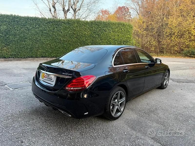 Usata Mercedes C250 Premium 204 CV (150 kW) 2015 Nero Berlina