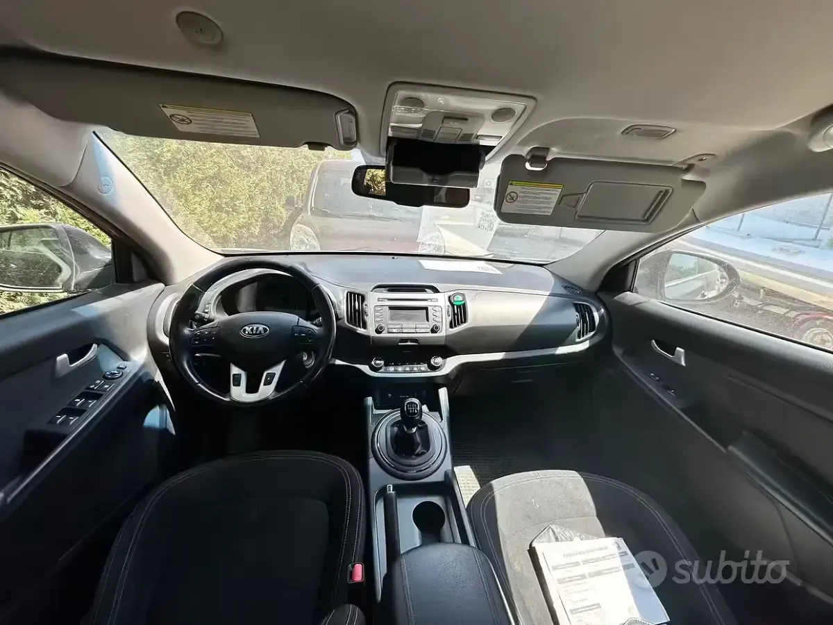 Usata Kia Sportage Active 116 CV (85 kW) 2013 Nero SUV