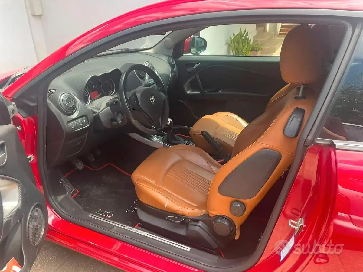 Usata Alfa Romeo MiTo Distinctive 135 CV (99 kW) 2011 Rosso Utilitaria