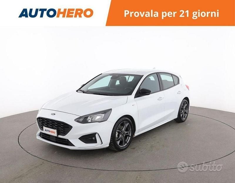 Bianco Usata 2018 Ford Focus ST Tre volumi | 13.499 € (Super prezzo) - Immagine 1/2