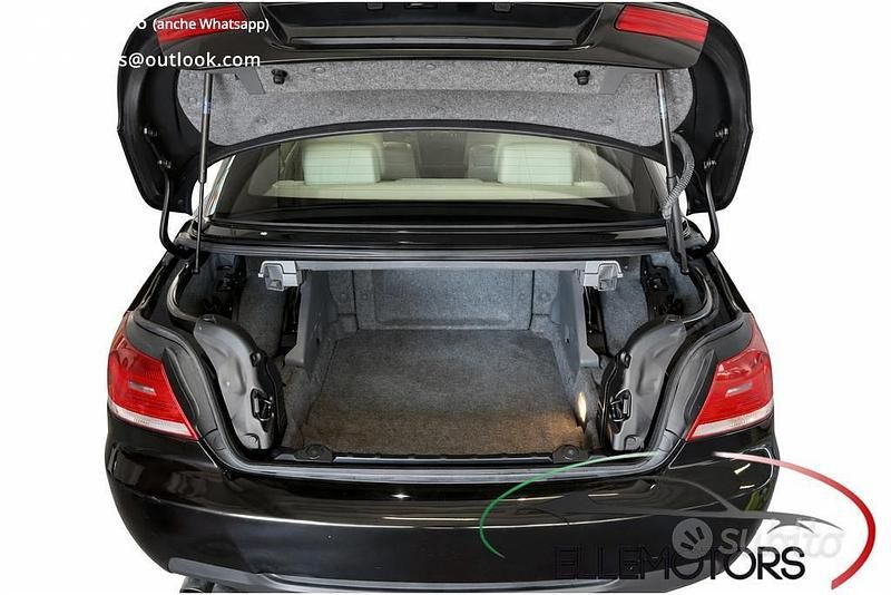 Usata BMW 325 Cabriolet M Sport 218 CV (160 kW) 2008 Nero Cabrio