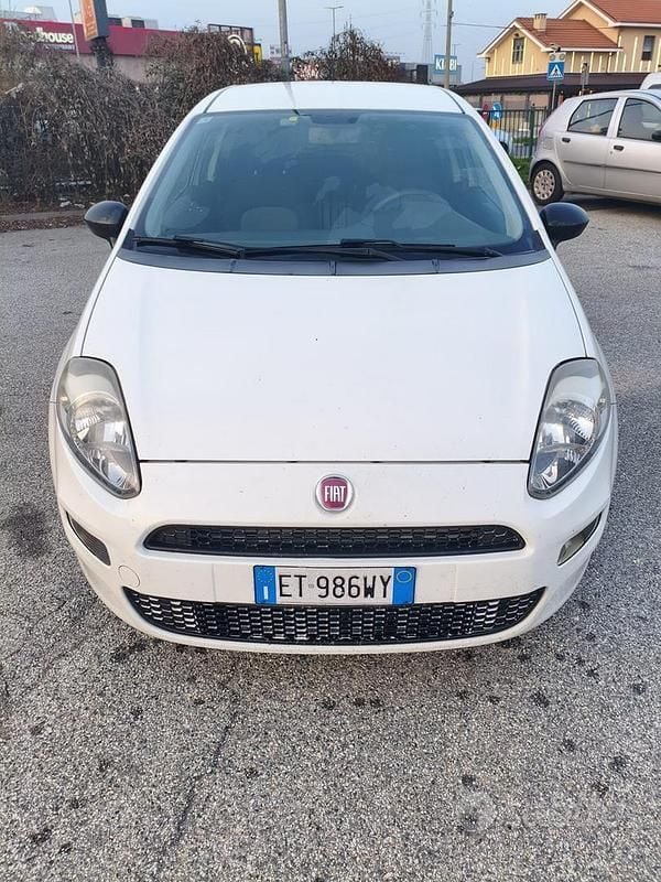 Usata Fiat Punto Evo 2014 Bianco Utilitaria