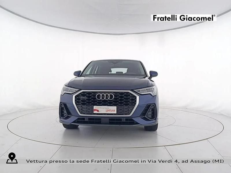Usata Audi Q3 Sportback Business Plus 150 CV (110 kW) 2021 Blu navarra metallizzato SUV