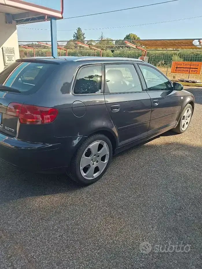 Usata Audi A3 140 CV (102 kW) 2006 Grigio Utilitaria