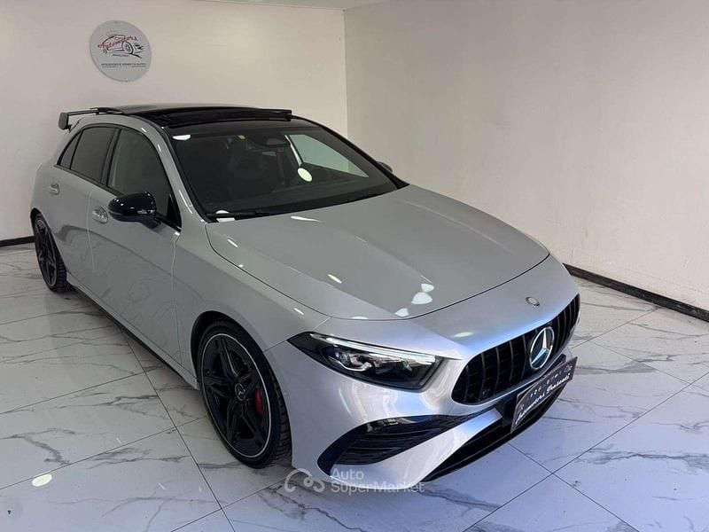 Usata Mercedes A35 AMG AMG Line Premium Plus 306 CV (225 kW) 2023 Argento Berlina