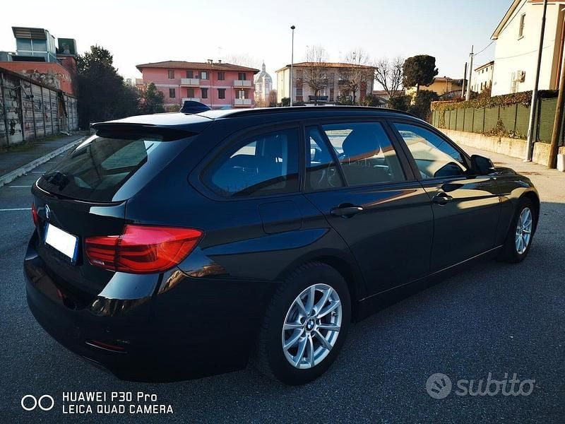 Usata BMW 316 116 CV (85 kW) 2016 Nero Berlina