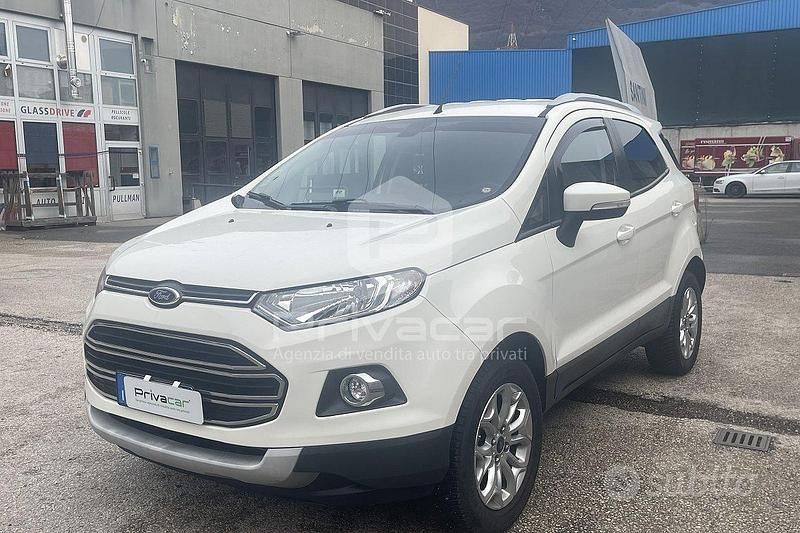 Usata Ford Ecosport Titanium 90 CV (66 kW) 2014 Bianco SUV