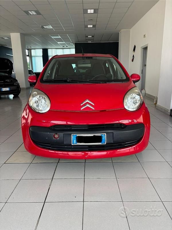 Usata Citroën C1 68 CV (50 kW) 2008 Rosso Utilitaria