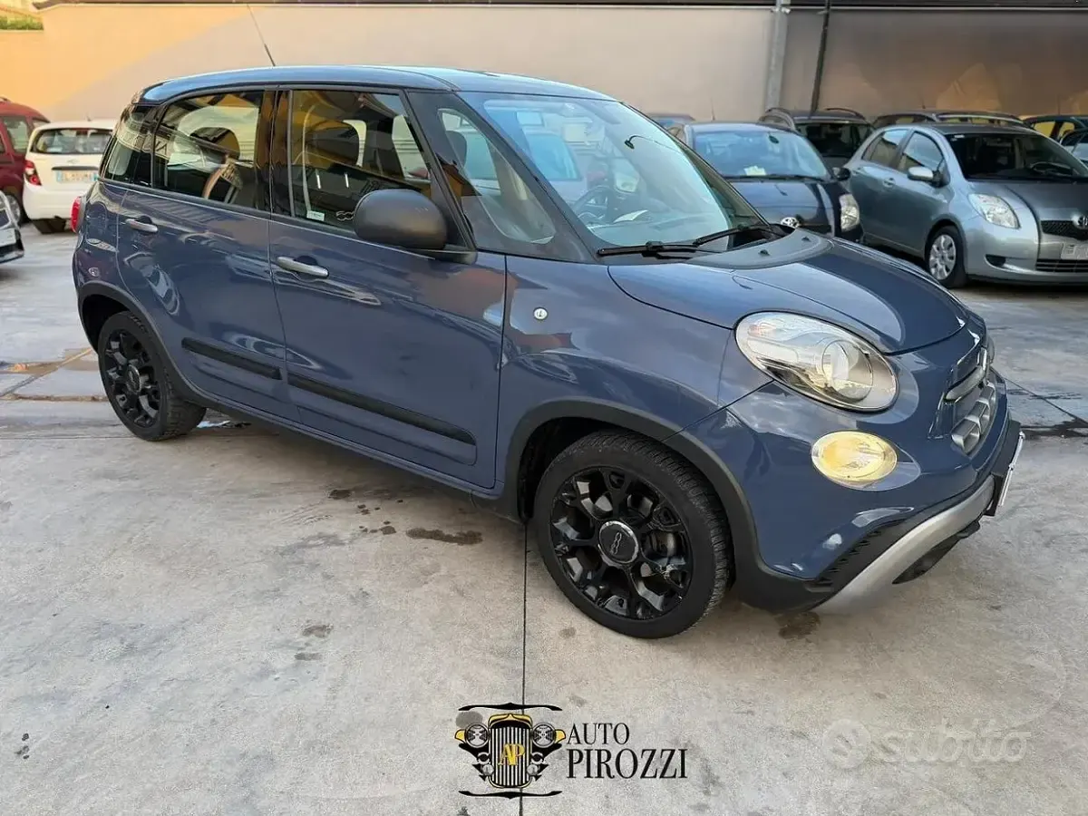 Usata Fiat 500L Cross 95 CV (69 kW) 2019 Blu Monovolume