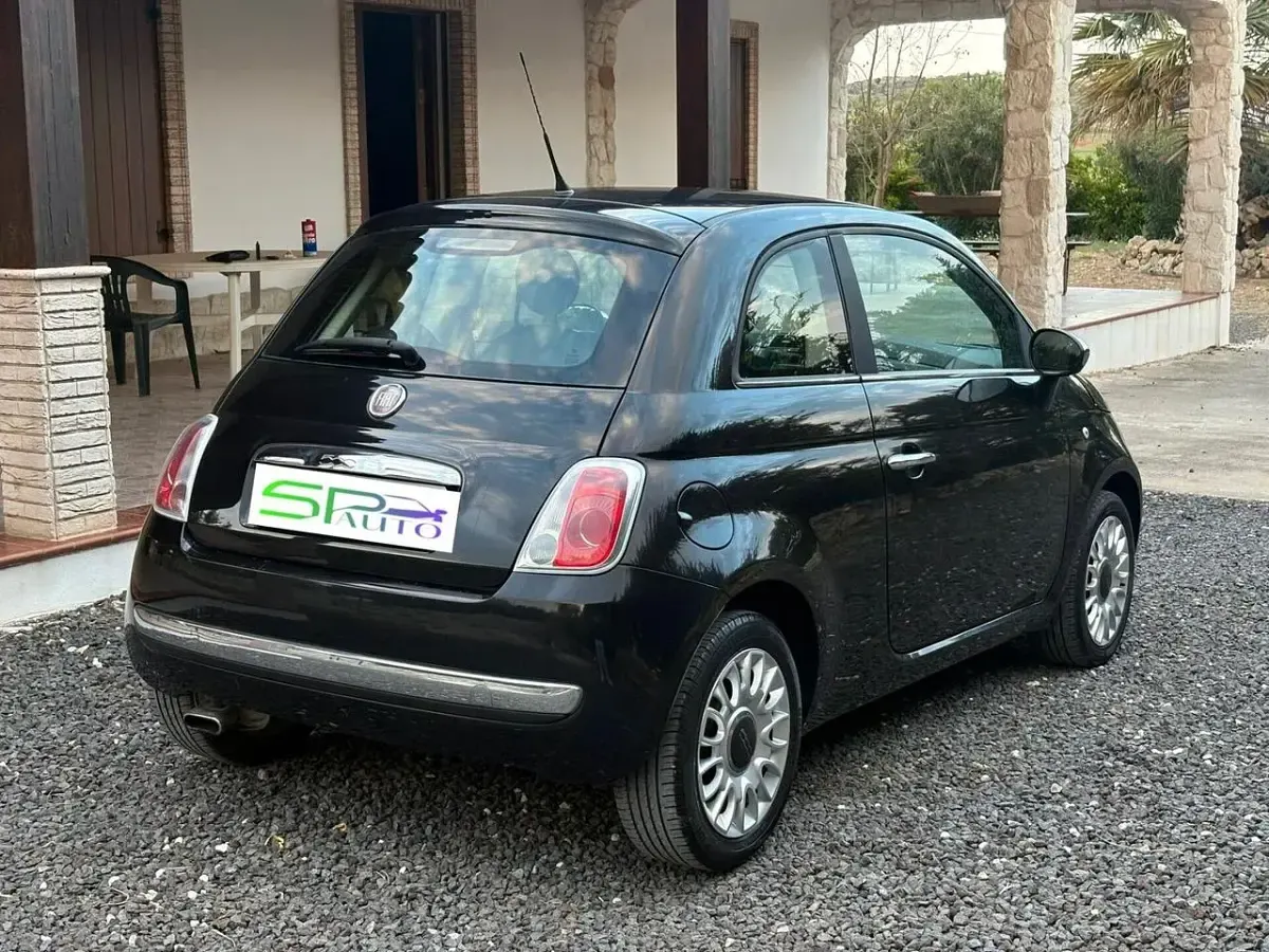 Usata Fiat 500 Lounge 69 CV (50 kW) 2012 Nero Berlina