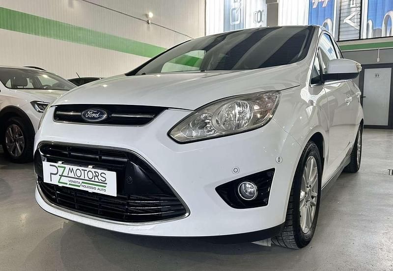 Usata Ford C-MAX Titanium 163 CV (119 kW) 2013 Bianco Monovolume