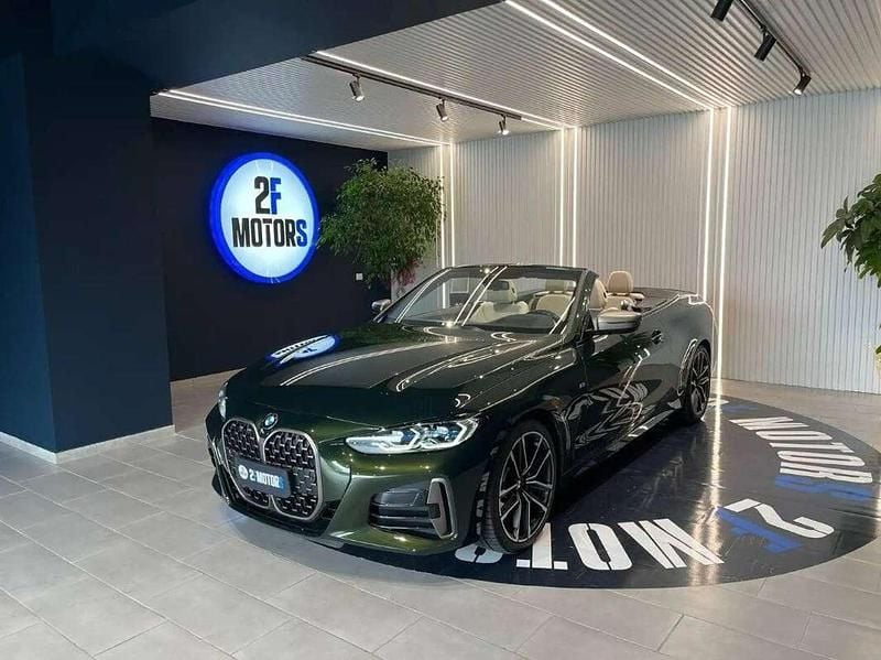 Usata BMW 440 M Sport 374 CV (275 kW) 2022 Verde Cabrio