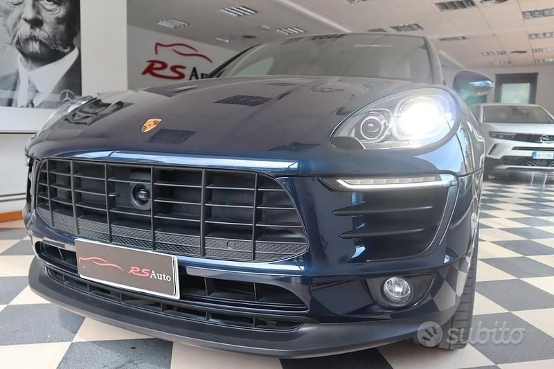 Brugt Porsche Macan 252 HK (185 kW) 2018 Blå SUV