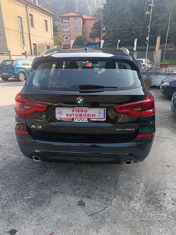 Usata BMW X3 xLine 190 CV (139 kW) 2019 Nero SUV
