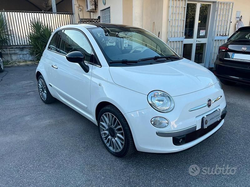 Usata Fiat 500 69 CV (50 kW) 2014 Bianco Utilitaria