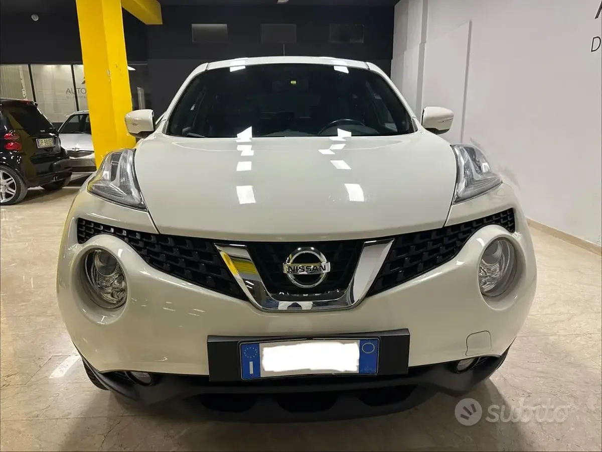 Usata Nissan Juke Visia 110 CV (80 kW) 2018 Bianco SUV
