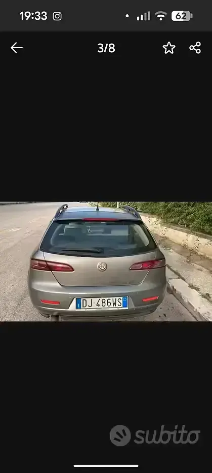 Occasion Alfa Romeo 159 120 PK (88 kW) 2007 Grijs Stationwagen
