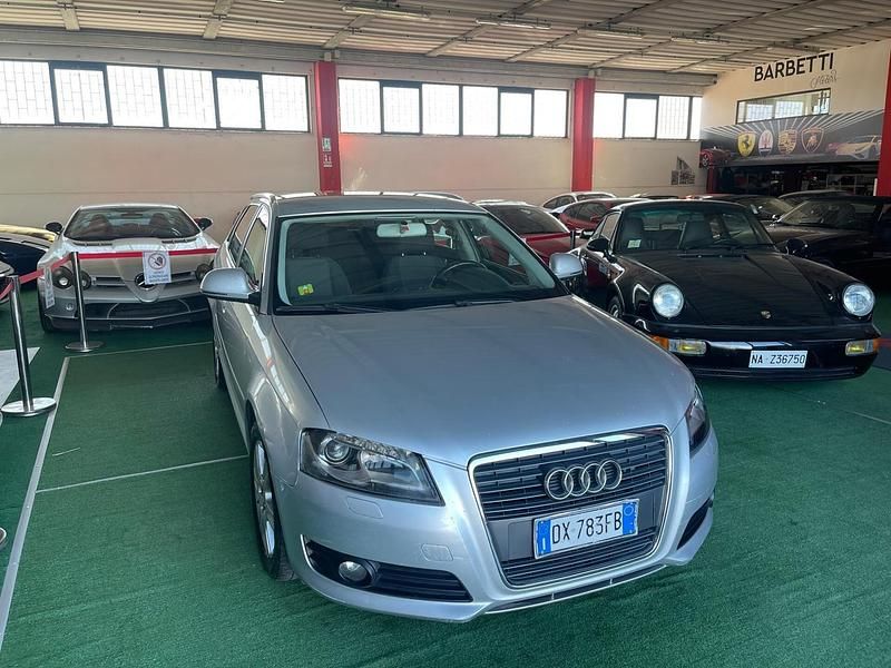 Usata Audi A3 140 CV (102 kW) 2010 Argento Utilitaria