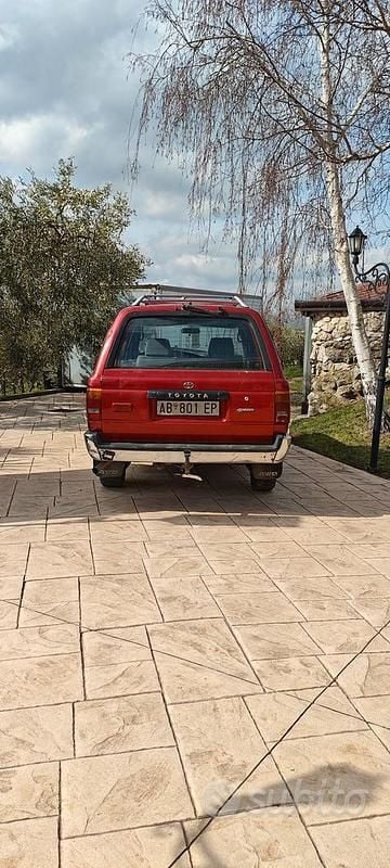 Usata Toyota 4 Runner 90 CV (66 kW) 1995 Rosso SUV