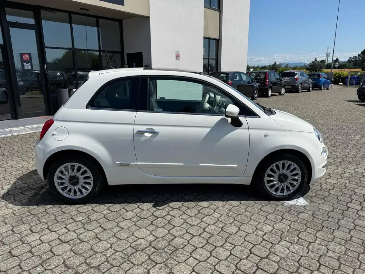 Usata Fiat 500 Lounge 69 CV (50 kW) 2016 Bianco Berlina