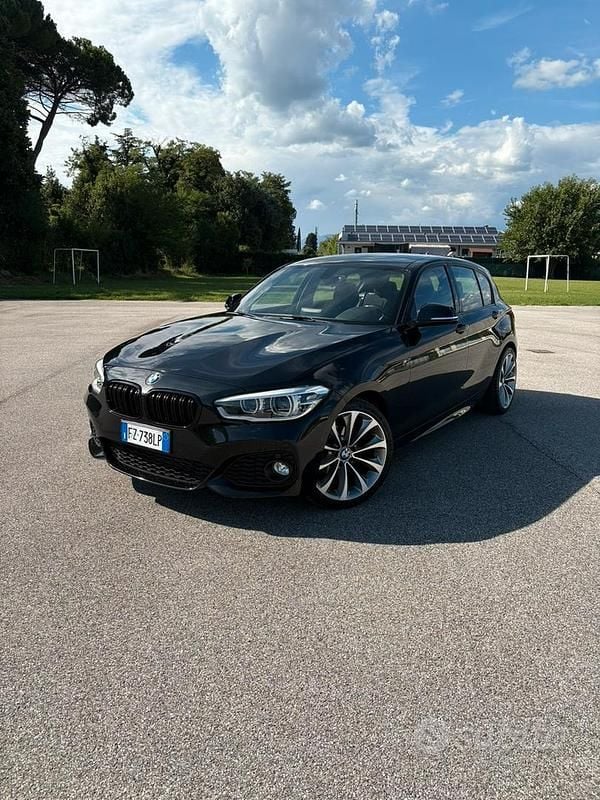 Usata BMW 116 M Sport 109 CV (80 kW) 2016 Nero Utilitaria