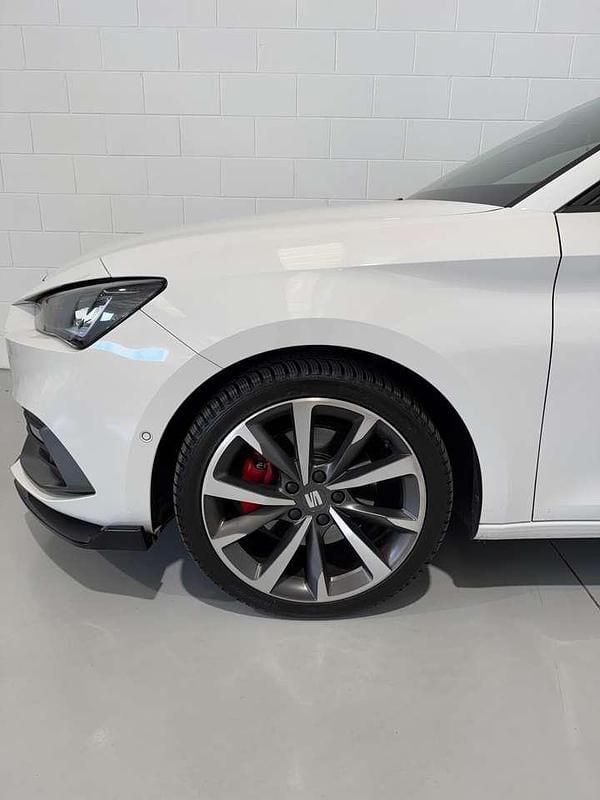 Usata Seat Leon FR 190 CV (139 kW) 2023 Bianco Berlina