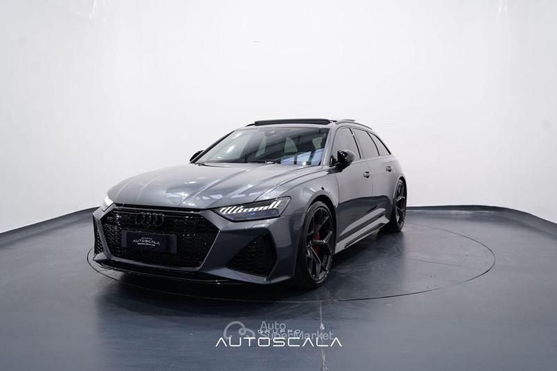 Gray Usata 2024 Audi RS6 Performance Station wagon | 129.990 € (Buon prezzo) - Immagine 1/4