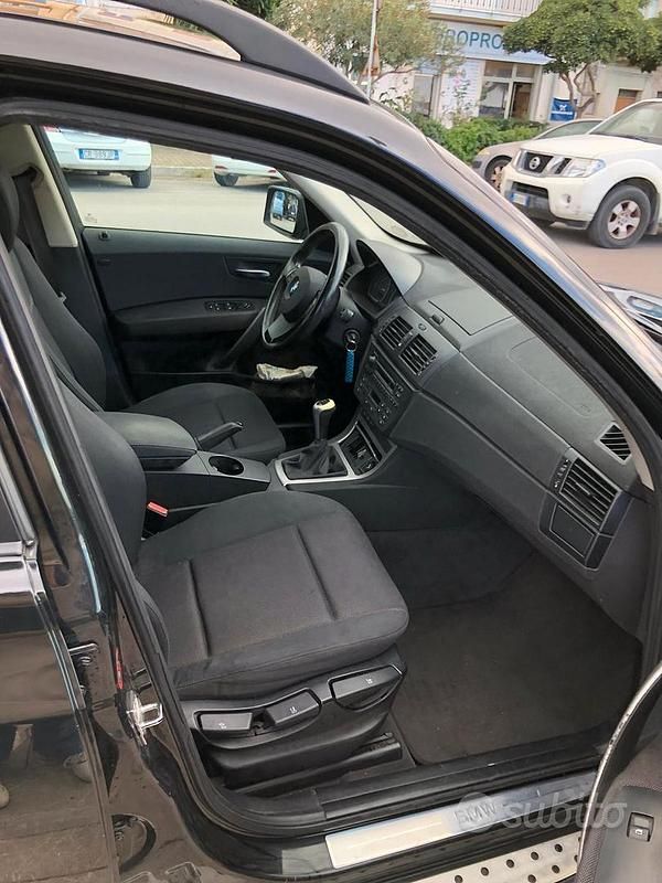 Usata BMW X3 150 CV (110 kW) 2006 Nero SUV