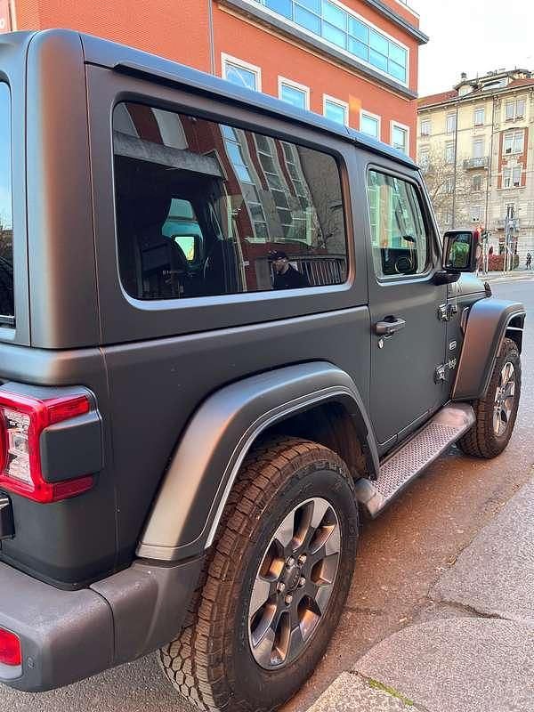 Begagnad Jeep Wrangler Sahara 200 HK (147 kW) 2020 Grå SUV