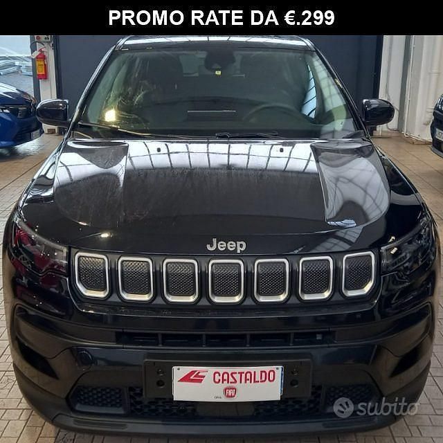 Nero Usata 2021 Jeep Compass SUV | 20.990 € (Buon prezzo) - Immagine 1/4