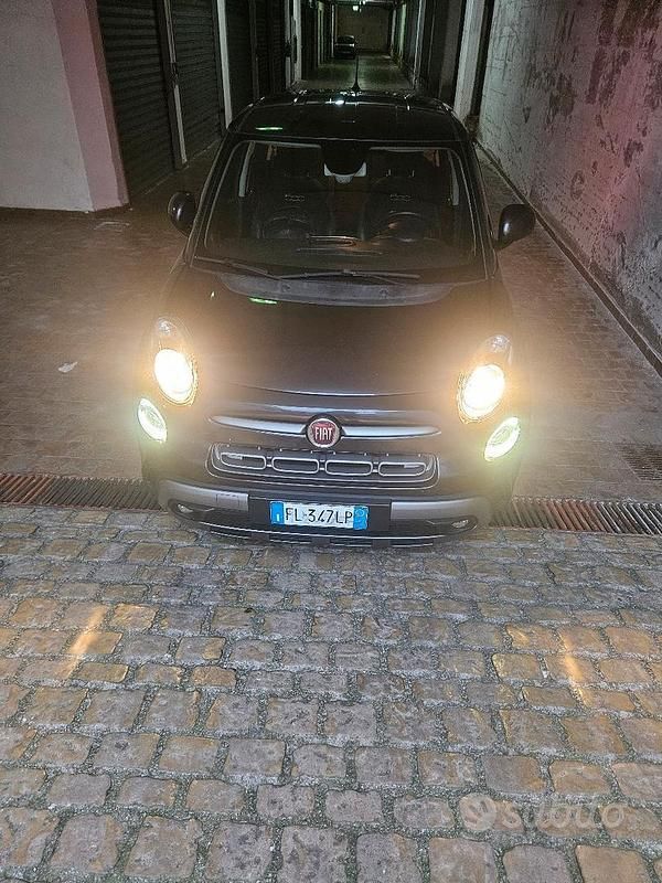 Usata Fiat 500L 95 CV (69 kW) 2017 Grigio Monovolume