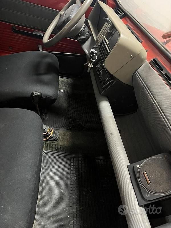 Usata Fiat Panda 1987 Rosso Berlina