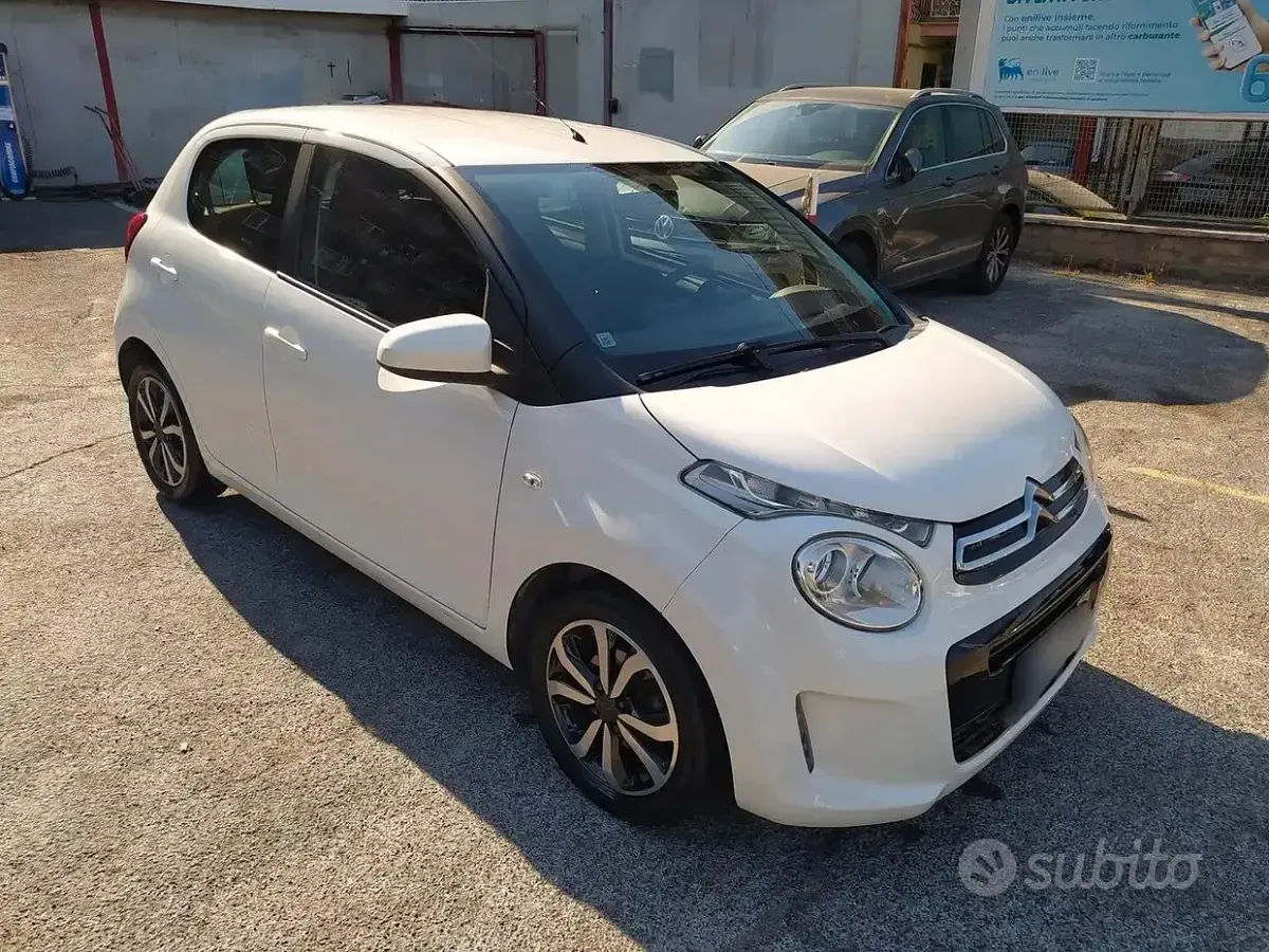 Usata Citroën C1 Shine 72 CV (52 kW) 2019 Bianco Utilitaria