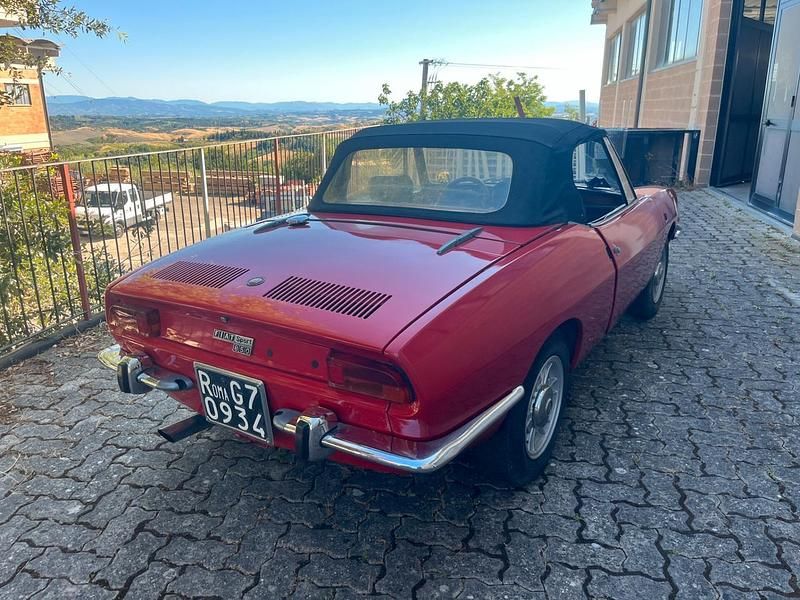 Usata Fiat 850 Sport 53 CV (38 kW) 1971 Rosso Cabrio