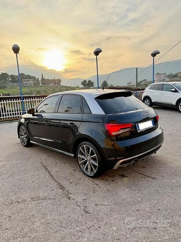Usata Audi A1 S-Line 90 CV (66 kW) 2018 Nero Utilitaria