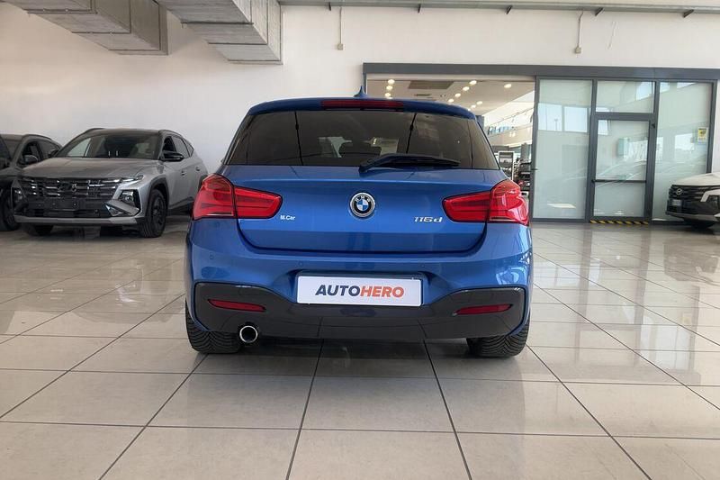 Usata BMW 116 M Sport 115 CV (84 kW) 2017 Blu Utilitaria