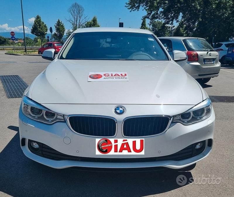 Usata BMW 420 Gran Coupé Luxury Line 190 CV (139 kW) 2016 Bianco Coupé