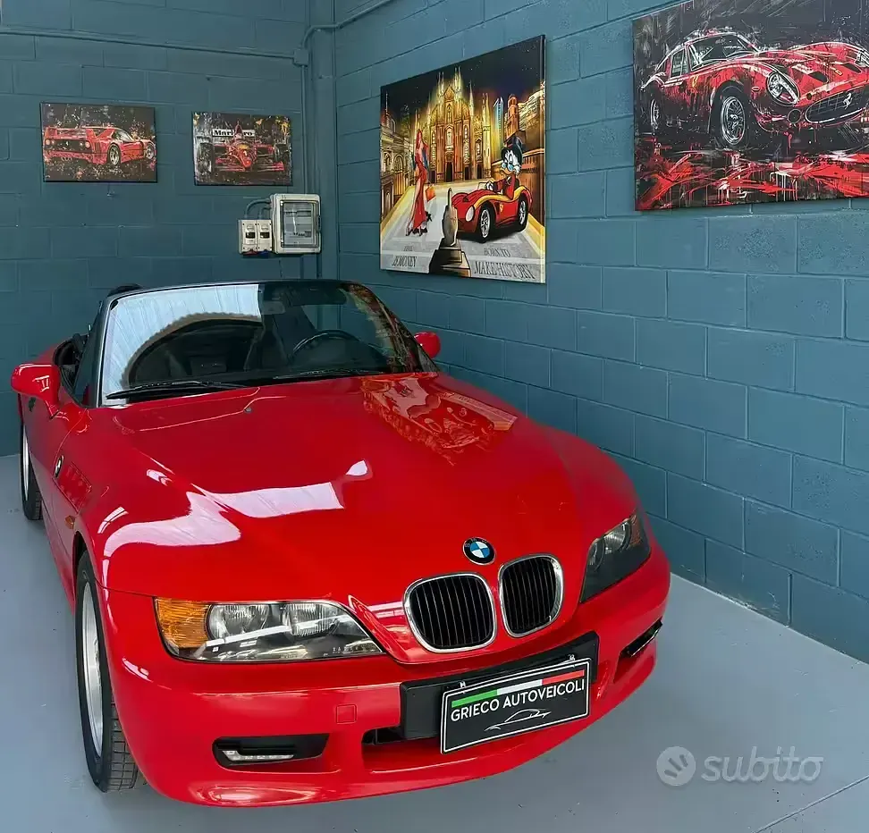 Usata BMW Z3 116 CV (85 kW) 1997 Rosso Cabrio
