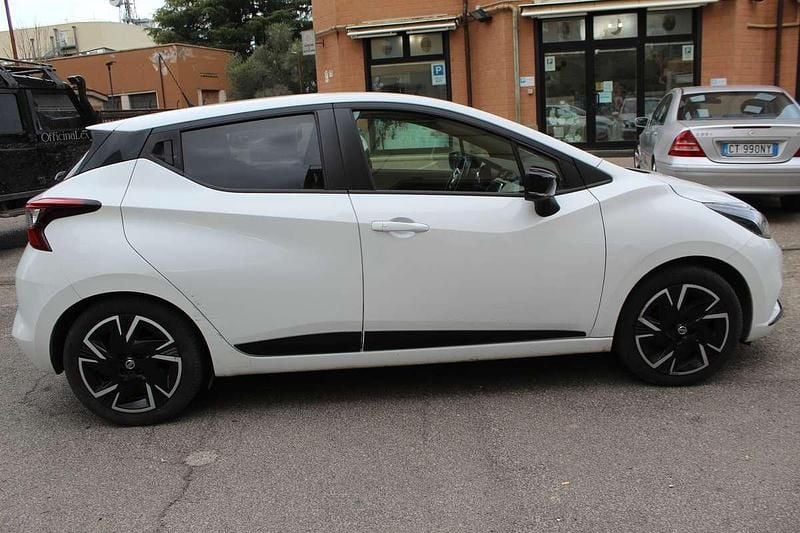 Usata Nissan Micra 92 CV (67 kW) 2022 Bianco Utilitaria