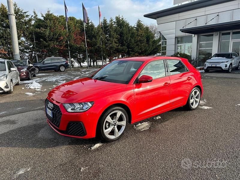 Usata Audi A1 Sportback Admired 95 CV (69 kW) 2023 Rosso Utilitaria