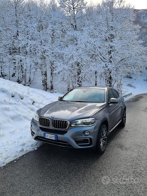 Usata BMW X6 258 CV (189 kW) 2015 Grigio SUV