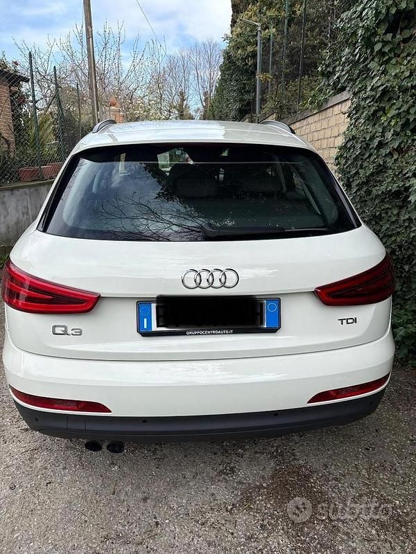 Usata Audi Q3 Advanced Plus 140 CV (102 kW) 2014 Bianco SUV