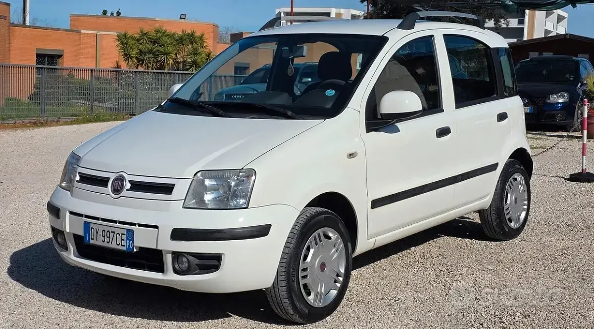 Usata Fiat Panda Dynamic 60 CV (44 kW) 2010 Bianco Utilitaria
