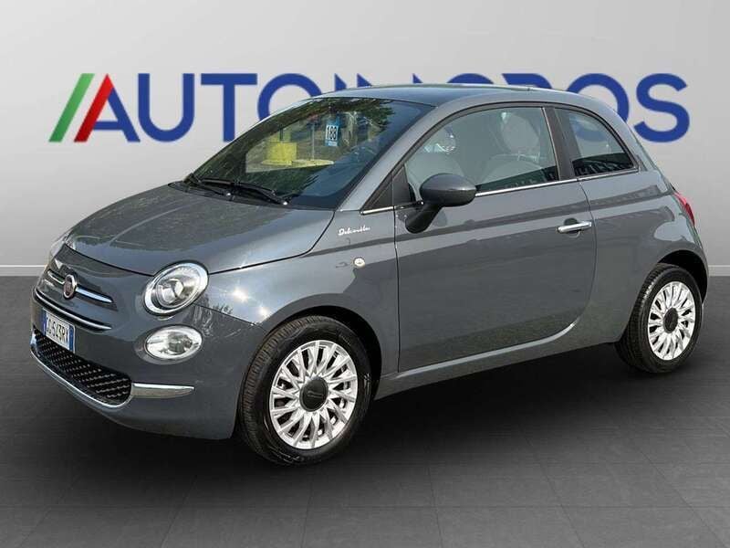 Grigio Usata 2021 Fiat 500C Dolcevita Cabrio | 10.690 € (Super prezzo) - Immagine 1/4